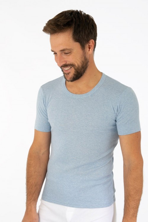 Tee-shirt col rond Magasins Bleus 2