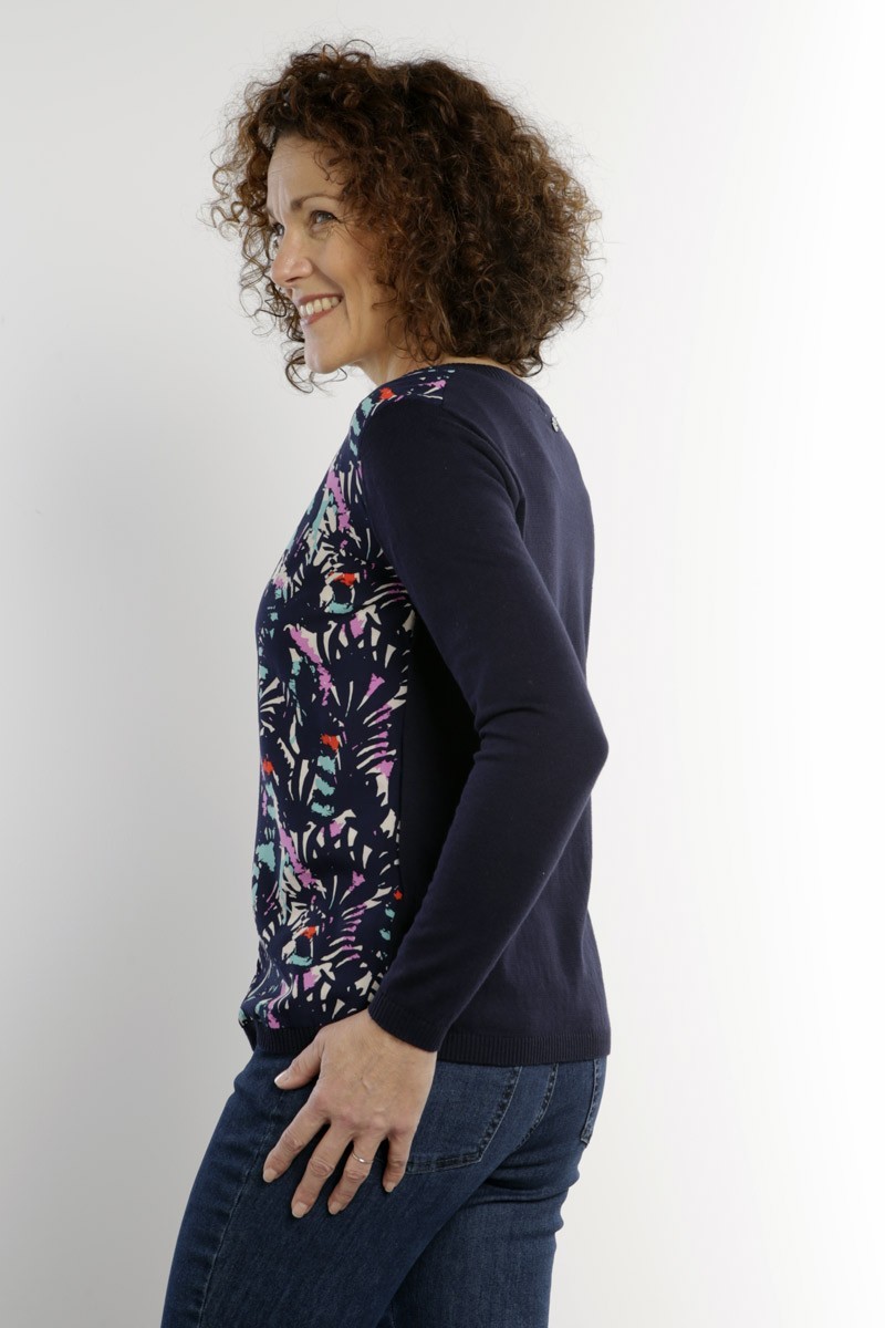 Cardigan imprimé Magasins Bleus