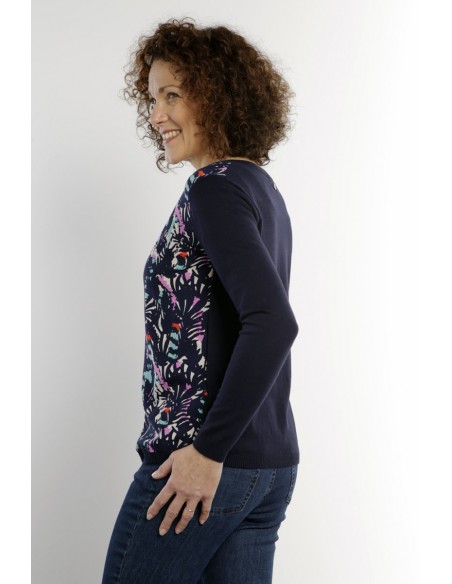 Cardigan imprimé Magasins Bleus