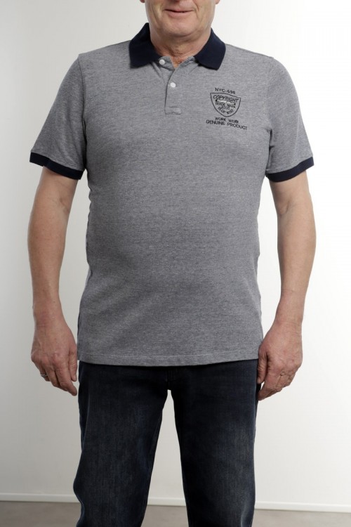 Polo bicolore Magasins Bleus