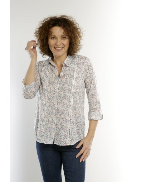 Chemisier imprimé Magasins Bleus