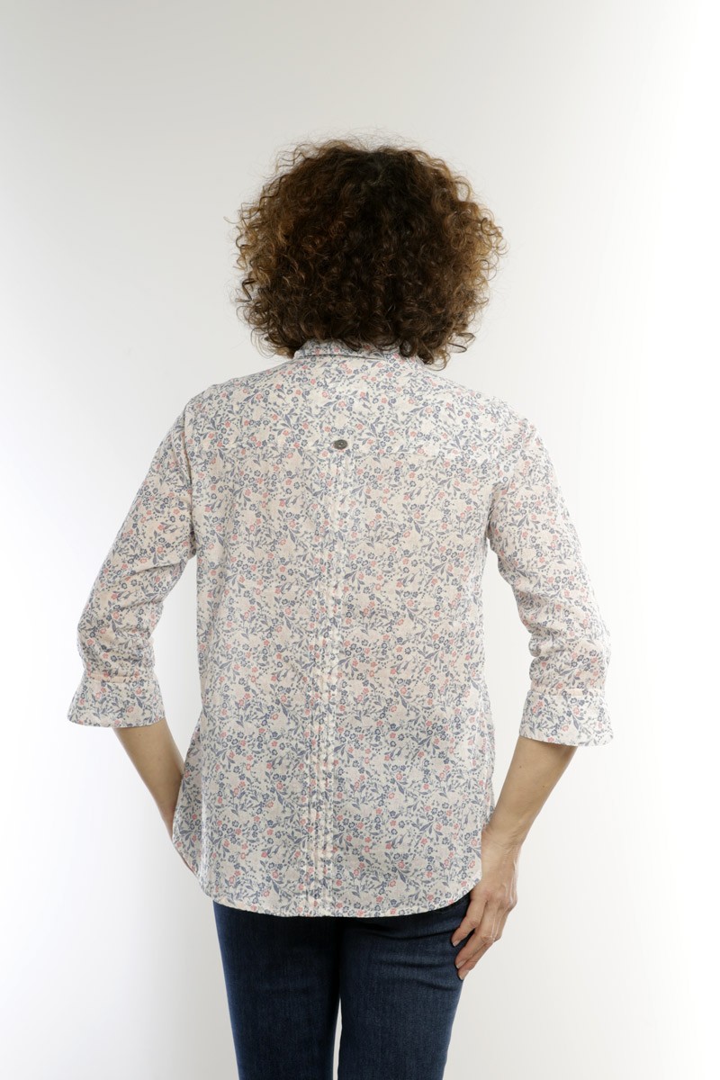 Chemisier imprimé Magasins Bleus