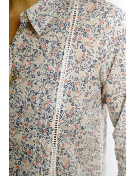 Chemisier imprimé Magasins Bleus