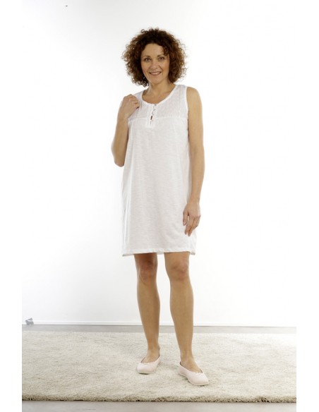 Chemise de nuit bretelles Magasins Bleus