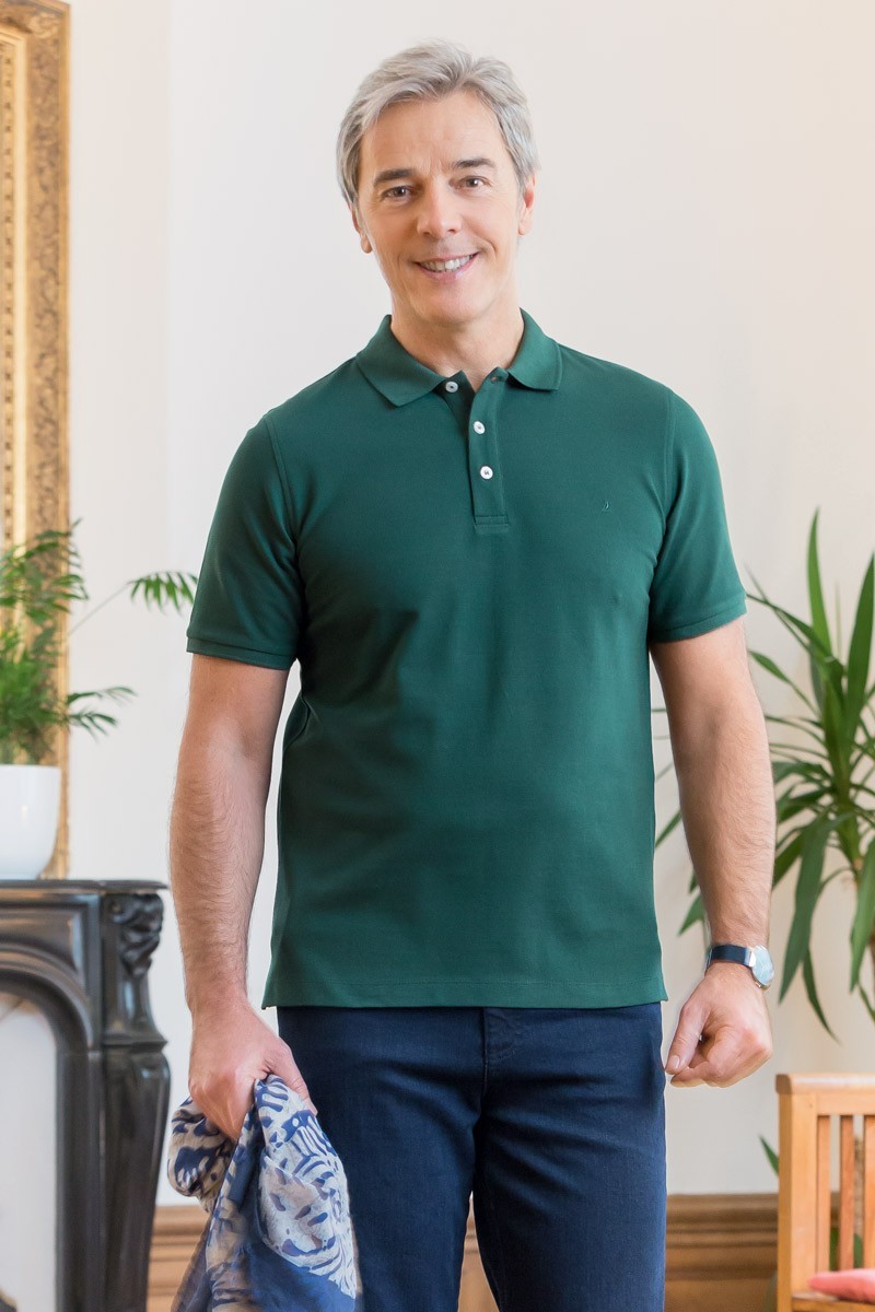 Polo maille piquée Magasins Bleus