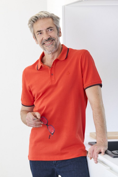 Polo maille piquée Magasins Bleus