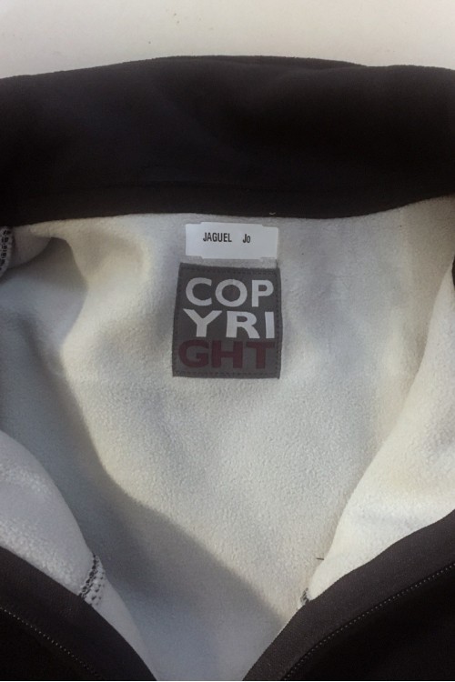 Etiquette personnalisée Magasins Bleus