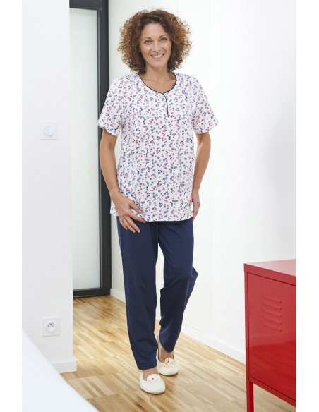 Pyjama manches courtes Magasins Bleus