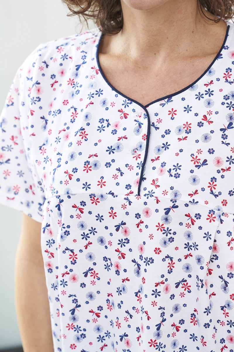 Pyjama manches courtes Magasins Bleus