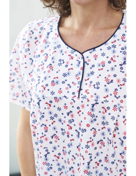 Pyjama manches courtes Magasins Bleus