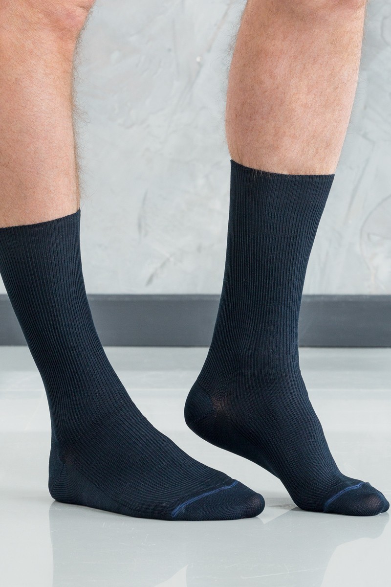 Chaussettes sans elastique Magasins Bleus