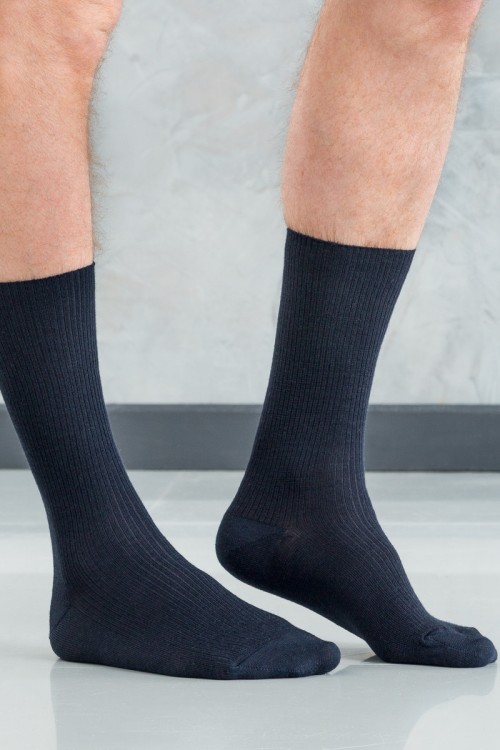 Chaussettes jambes sensibles Magasins Bleus