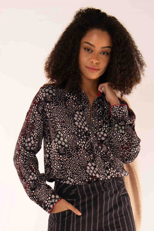 Blouse manches longues Magasins Bleus