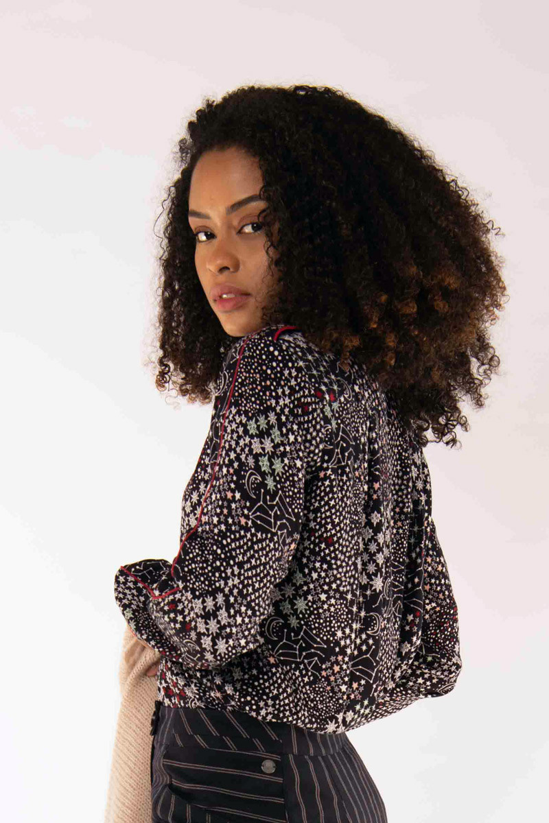 Blouse manches longues Magasins Bleus