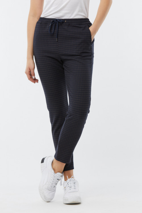 Pantalon maille écossais Magasins Bleus