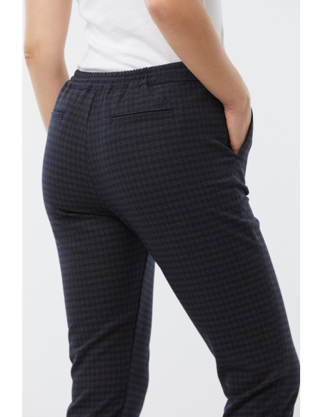Pantalon maille écossais Magasins Bleus