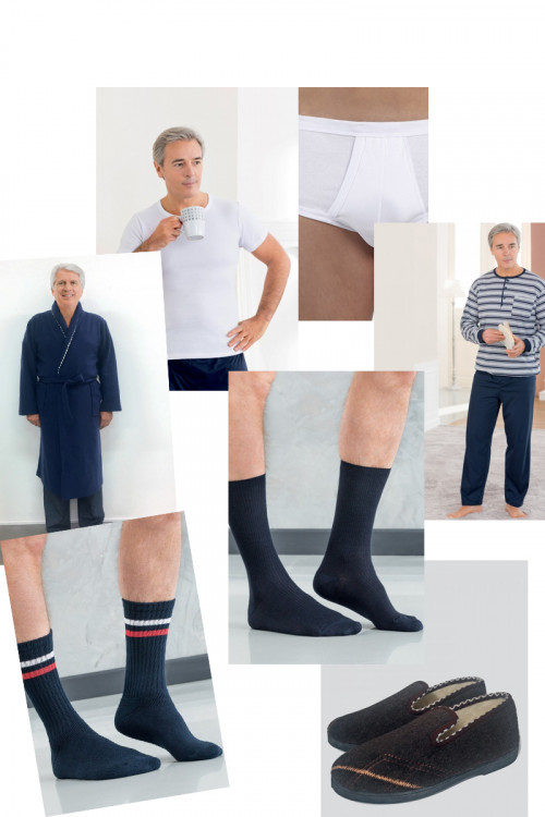 Trousseau EHPAD Homme Magasins Bleus