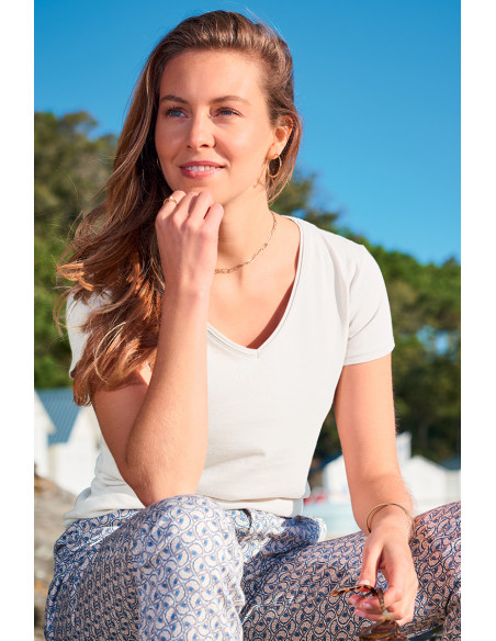 Tee-shirt uni Magasins Bleus