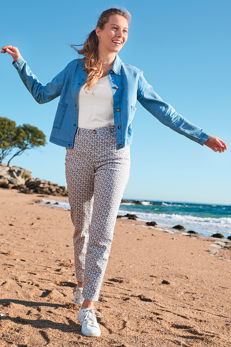 Veste en jean Magasins Bleus