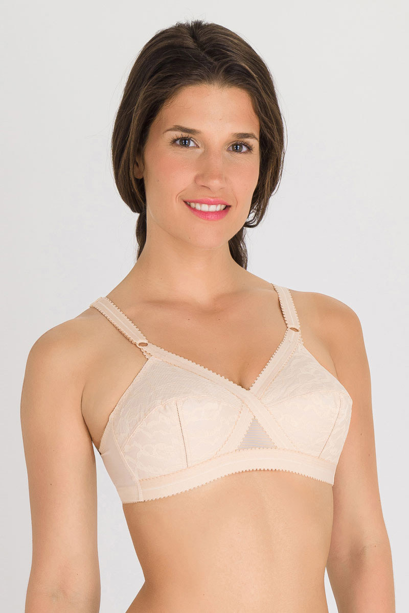 Soutien-gorge coeur croisé sans armature Magasins Bleus