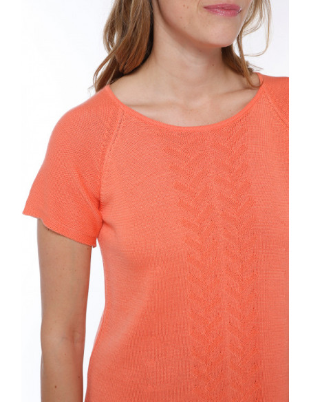 Pull coton, acrylique Magasins Bleus