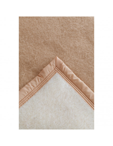 Couvertue laine double face Magasins Bleus