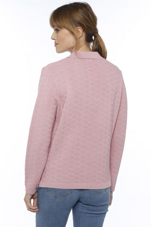 Pull col polo Magasins Bleus 2