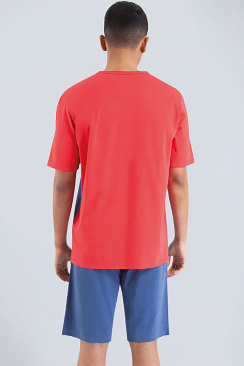 Pyjama court bicolore homme Magasins Bleus