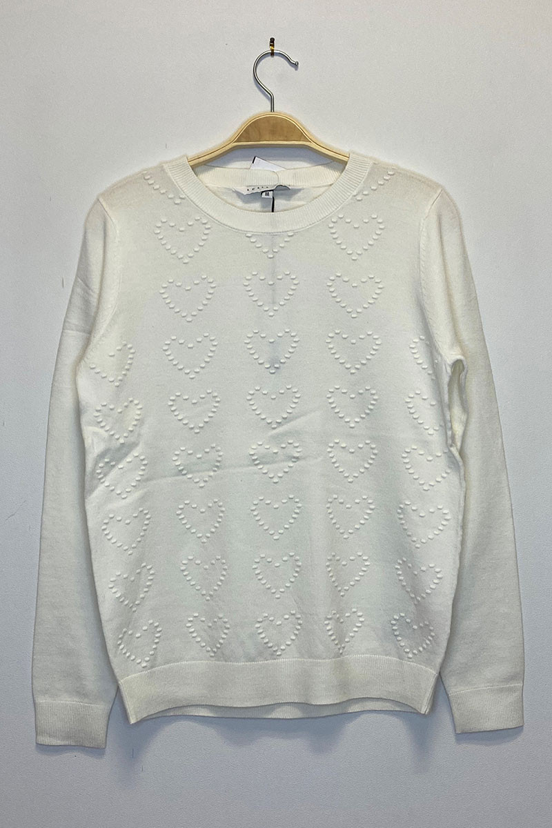 Pull femme ras de cou Magasins Bleus