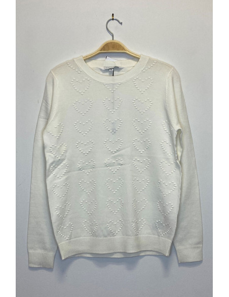 Pull femme ras de cou Magasins Bleus