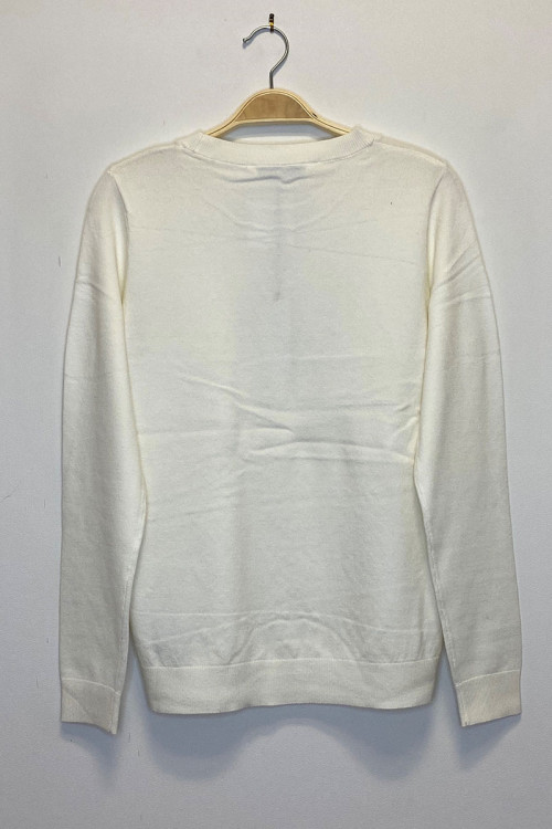 Pull femme ras de cou Magasins Bleus 2