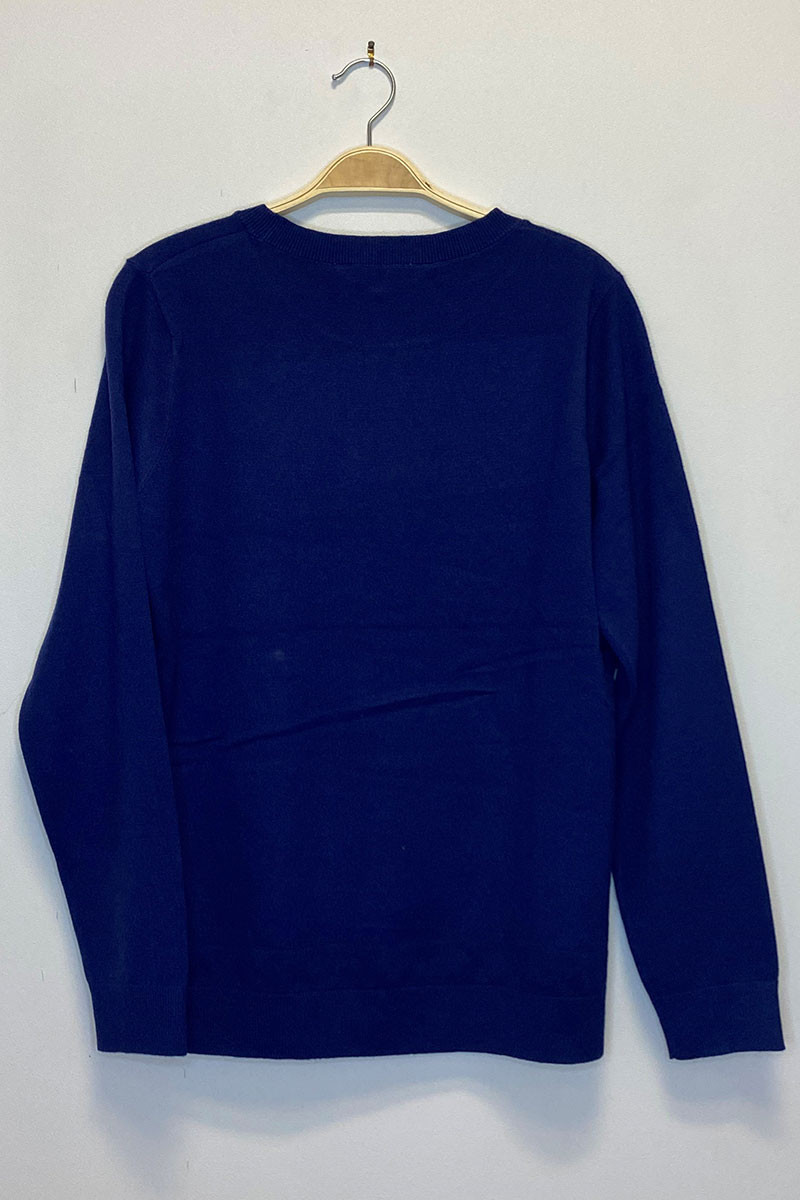 Pull femme ras de cou Magasins Bleus