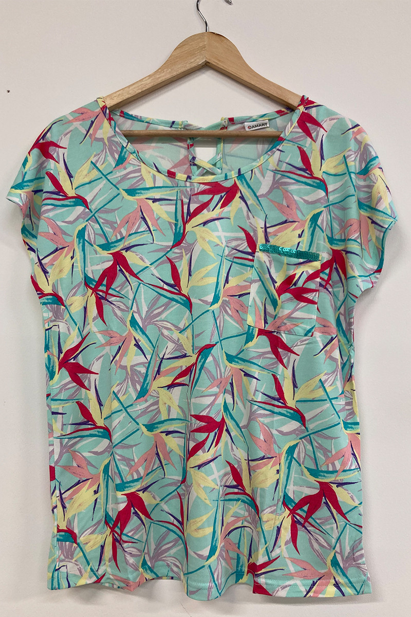 Tee-shirt imprimé - Bisman Magasins Bleus