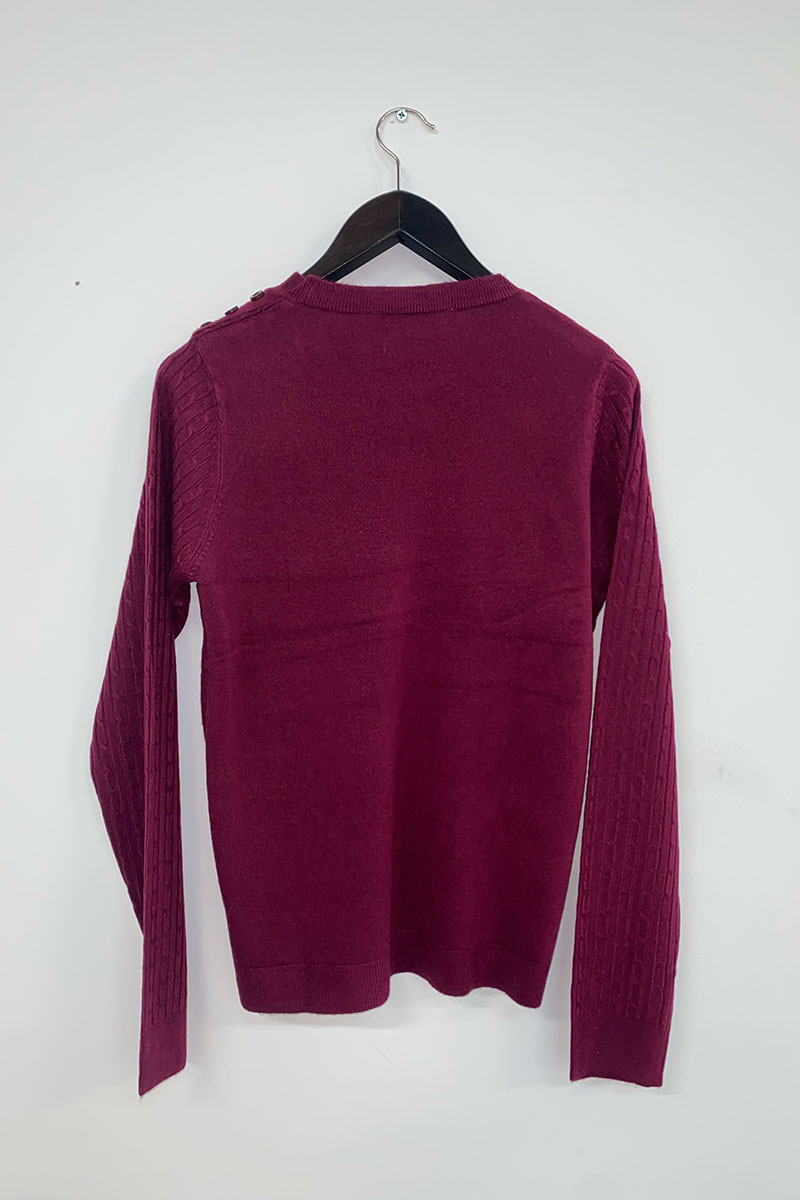 Pull ras de cou Cantor Magasins Bleus