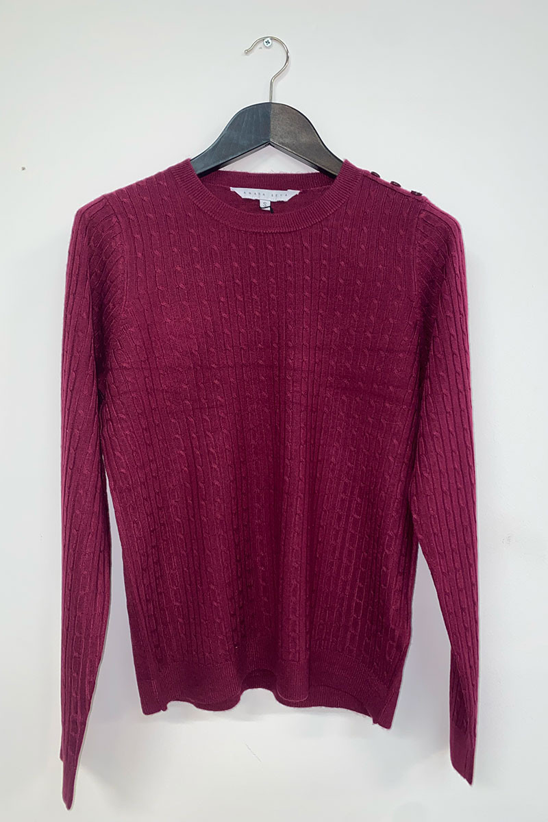 Pull ras de cou Cantor Magasins Bleus