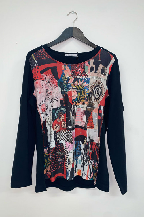 Tee-shirt fantaisie Magasins Bleus