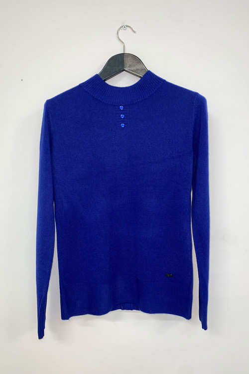 Pull col montant Cassie Magasins Bleus