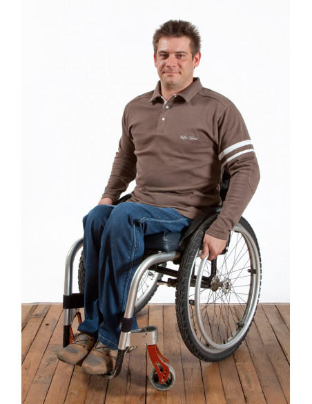 Polo manches longues Magasins Bleus