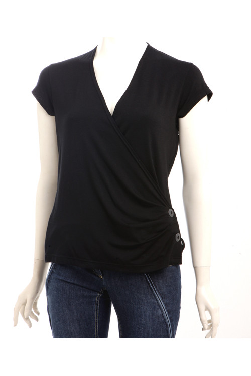 Top cache coeur manches courtes Magasins Bleus 2