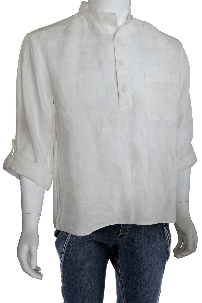 Tunique en lin - Façile à enfiler Magasins Bleus