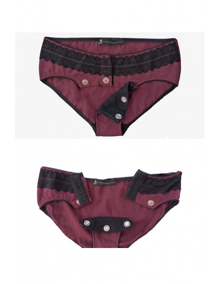 Slip ouverture totale Magasins Bleus