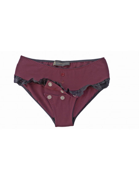 Slip à ouverture partielle Magasins Bleus