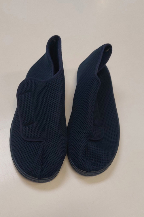 Chaussons mixte à scratch Magasins Bleus