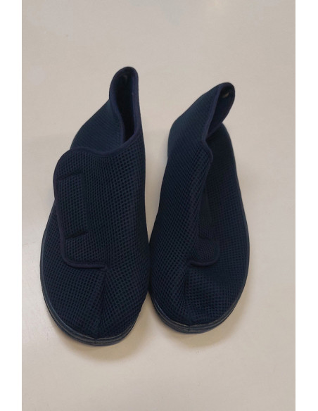 Chaussons mixte à scratch Magasins Bleus