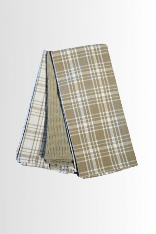 Lot de 3 torchons Magasins Bleus