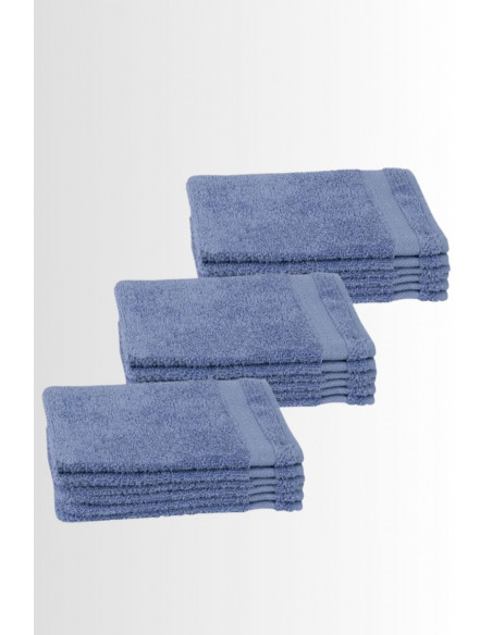 Gants de toilette X12 Magasins Bleus