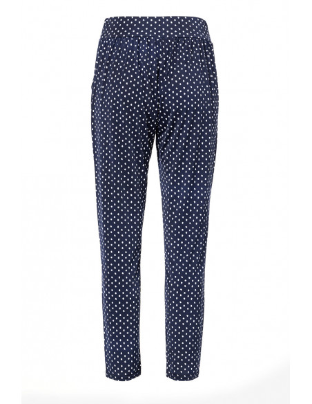 Pantalon fluide à pois Magasins Bleus