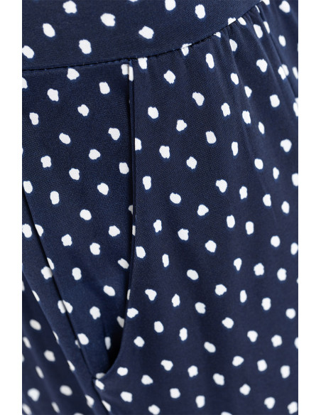 Pantalon fluide à pois Magasins Bleus