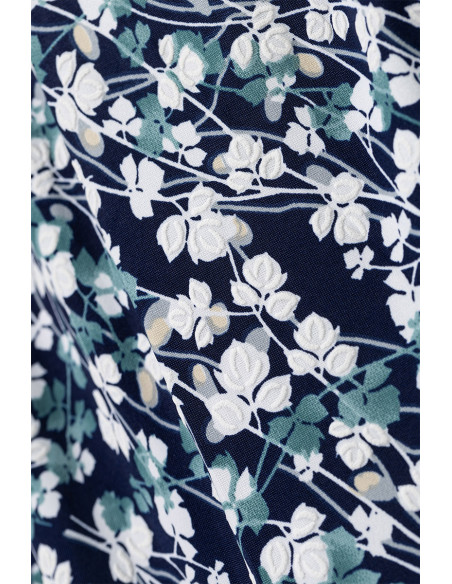 Jupe midi ample imprimée Magasins Bleus