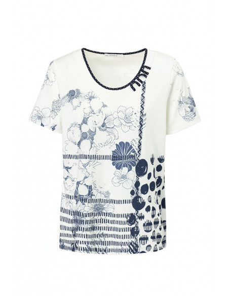 Tee-shirt manches courtes Magasins Bleus